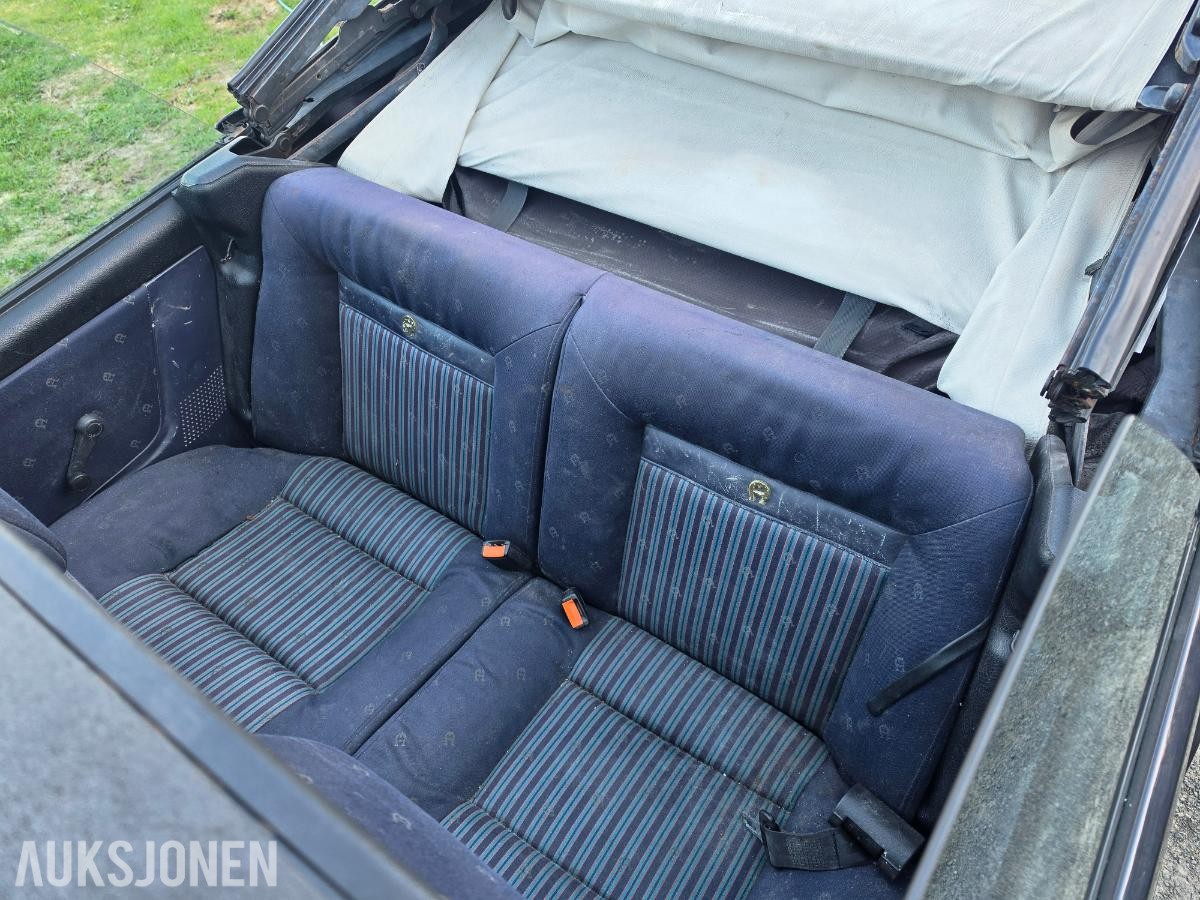 VW Golf Cabriolet Etienne Aigner Karmann – BBS – 163 000 km – Klassisk
