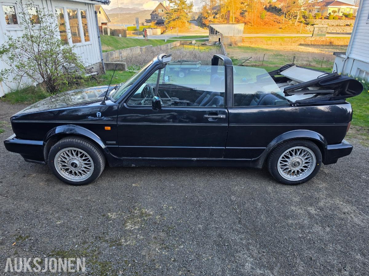 VW Golf Cabriolet Etienne Aigner Karmann – BBS – 163 000 km – Klassisk