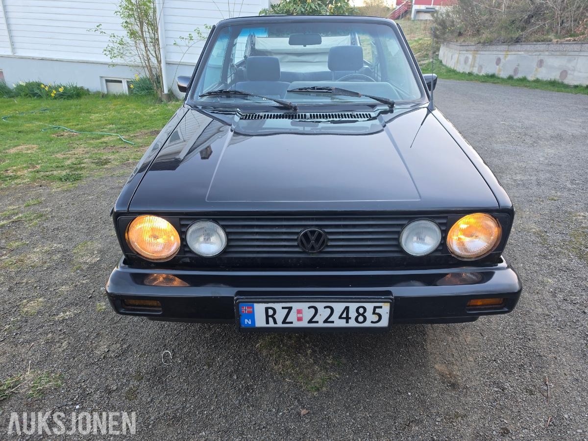 VW Golf Cabriolet Etienne Aigner Karmann – BBS – 163 000 km – Klassisk
