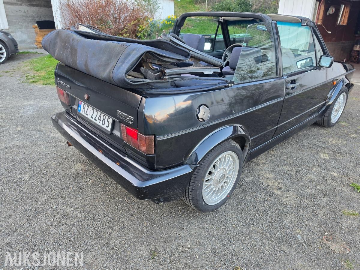VW Golf Cabriolet Etienne Aigner Karmann – BBS – 163 000 km – Klassisk