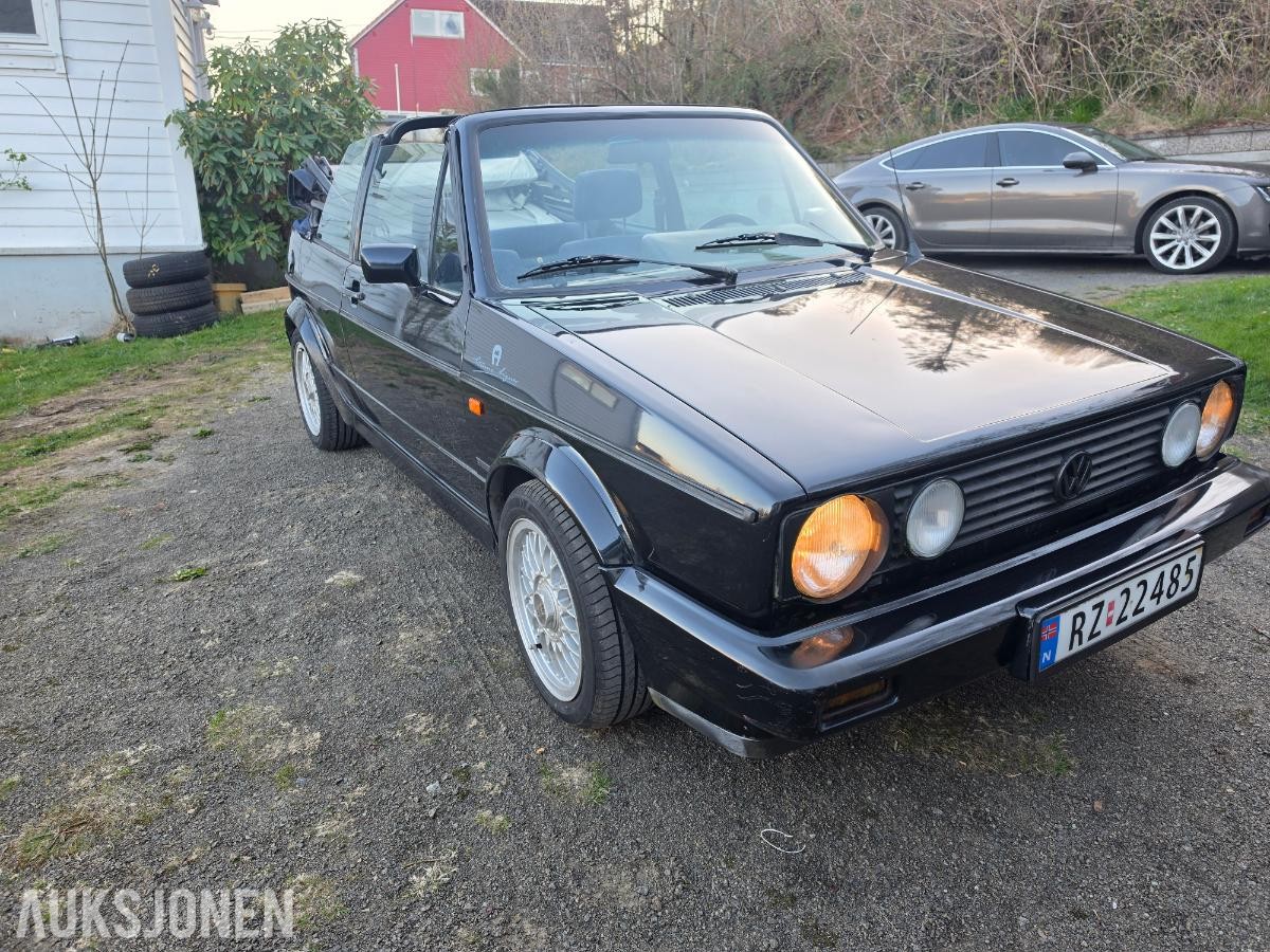 VW Golf Cabriolet Etienne Aigner Karmann – BBS – 163 000 km – Klassisk