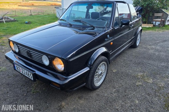 VW Golf Cabriolet Etienne Aigner Karmann – BBS – 163 000 km – Klassisk