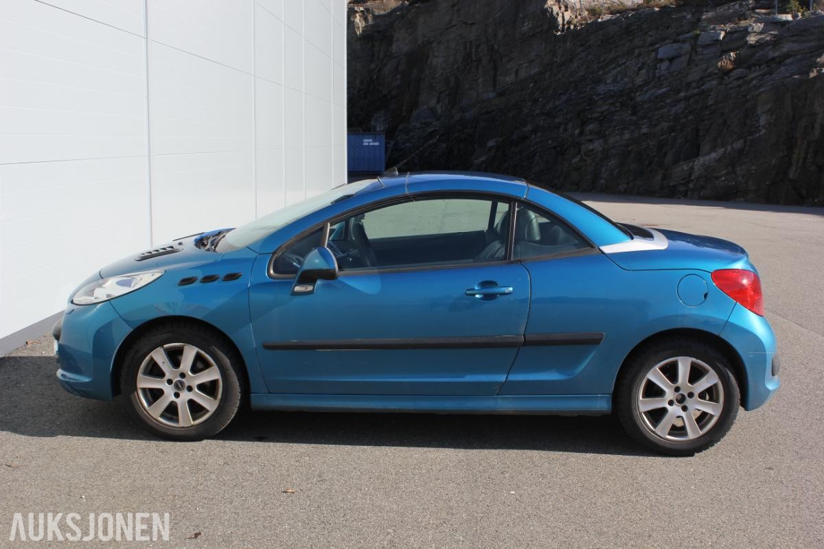 2007 Peugeot 207 CC 1.6 bensin 120hk 118000km s+v dekk
