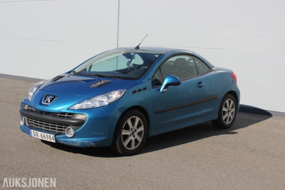 2007 Peugeot 207 CC 1.6 bensin 120hk 118000km s+v dekk