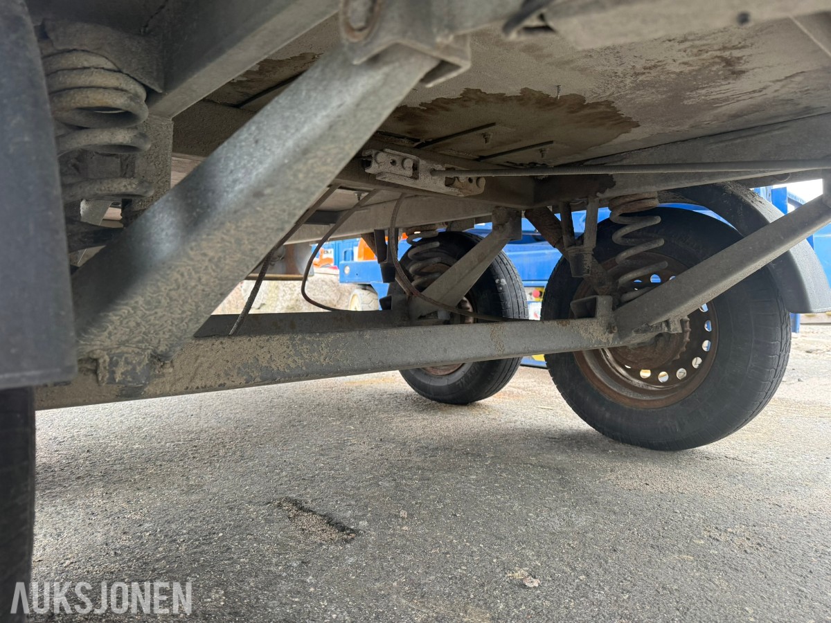 2015 Tredal T-15-BBL tilhenger med Nilfisk høytrykkspyler – Honda GX390 elstart