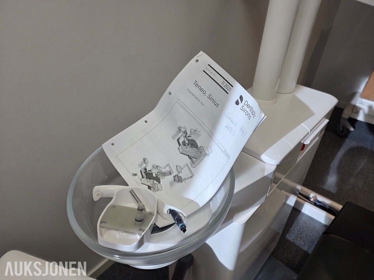 Sirona SINIUS tannlegestol / behandlingsenhet UBRUKT 