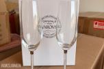 Swarovski Champagne glass - 72 timers auksjon
