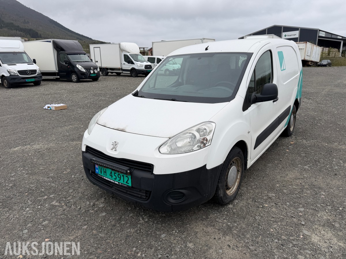2012 Peugeot Partner, PARTNER 1.6-90 D