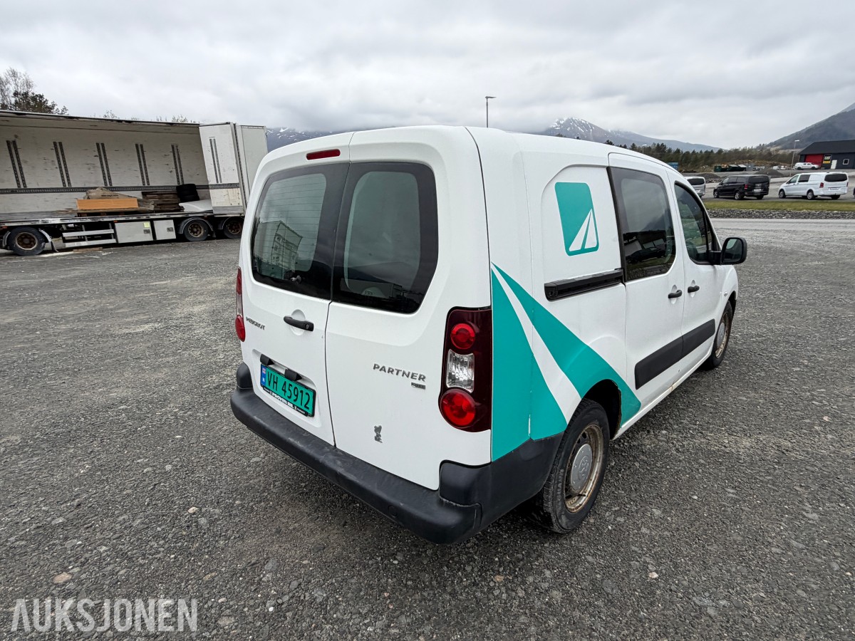 2012 Peugeot Partner, PARTNER 1.6-90 D