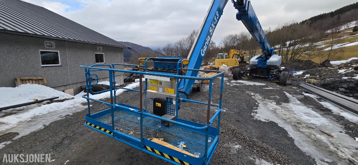 2017 Genie SX-135 XC bomlift - 2 965 driftstimer
