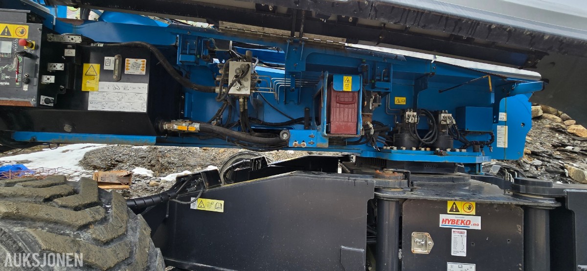 2017 Genie SX-135 XC bomlift - 2 965 driftstimer