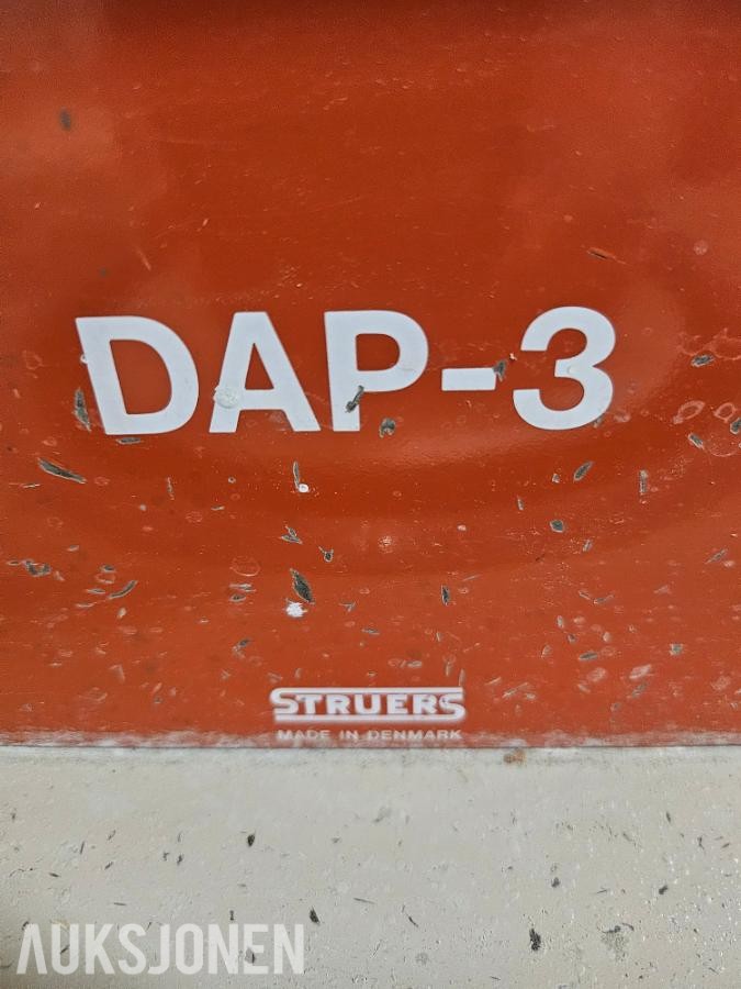 Sliperondell Struers DAP-3 for vannsliping