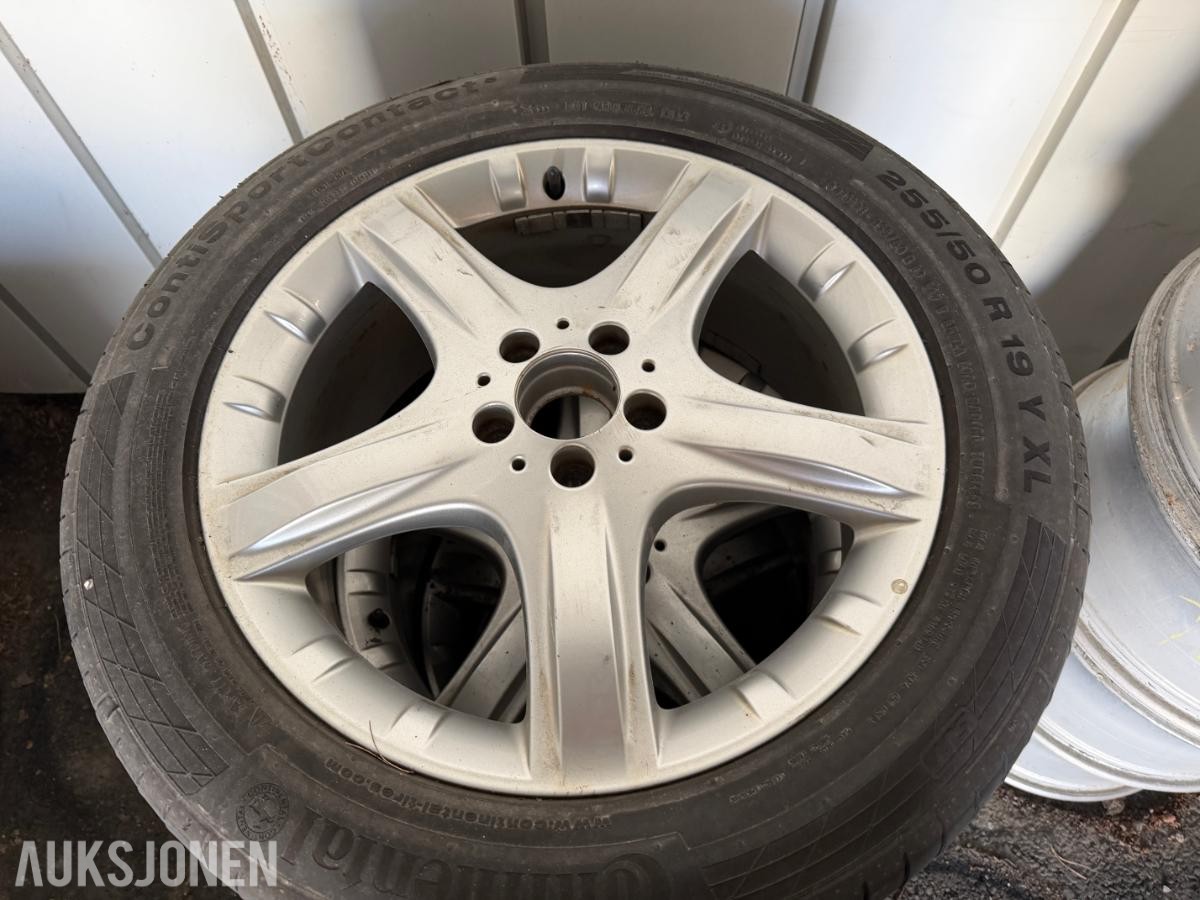 Mercedes - felgsett til ML/GLE (?), 19" med 255/50 sommerdekk