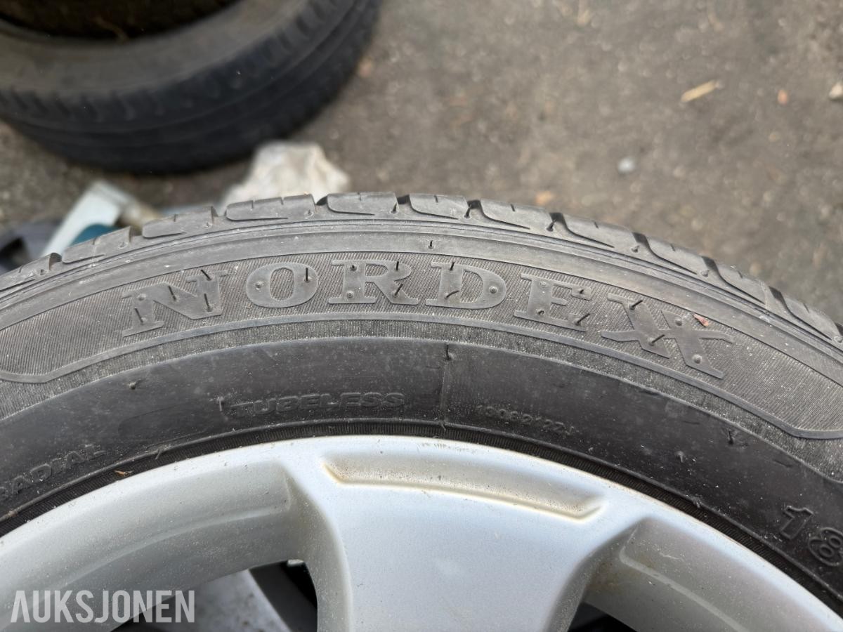 Volkswagen felgsett, 15" med sommerdekk i dimensjon 185/60