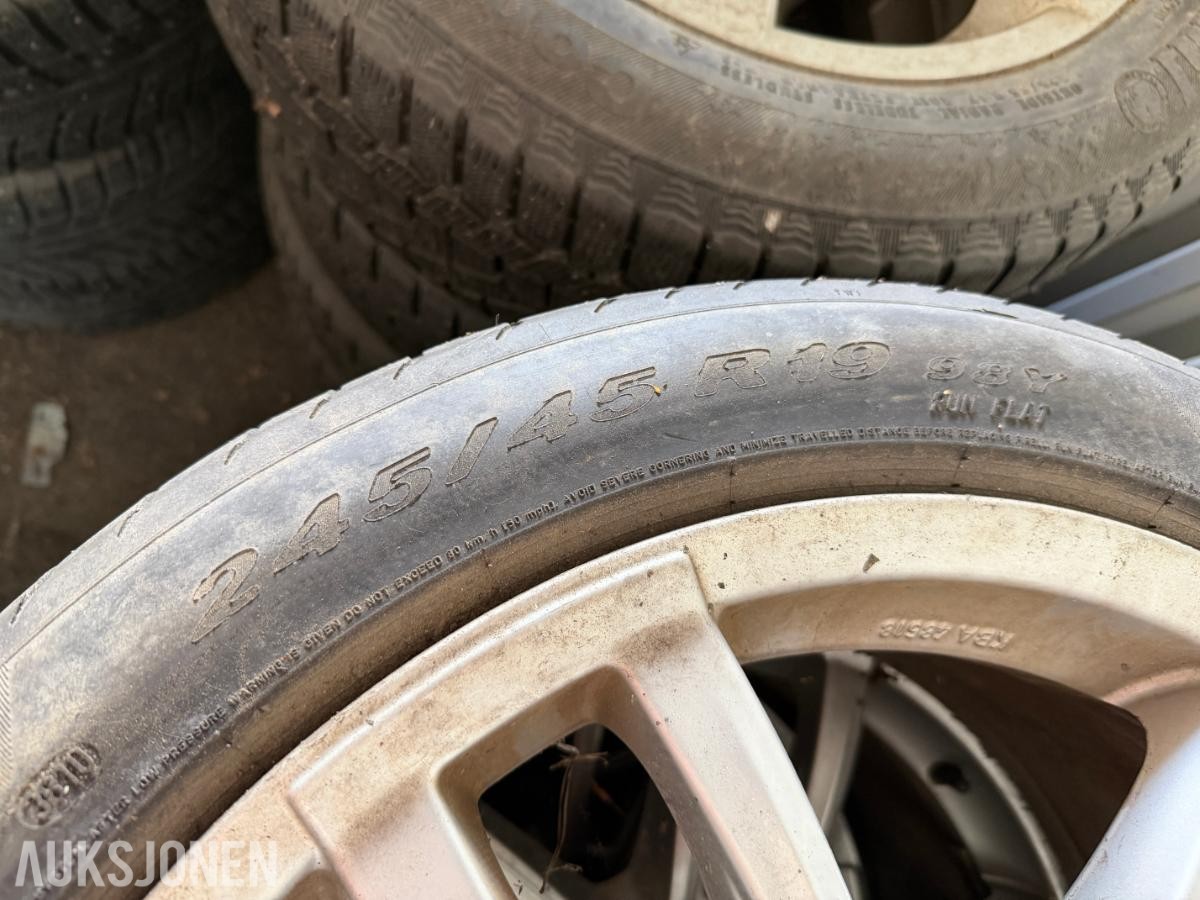 BMW 7 stk felgsett til BMW selges (16-19")