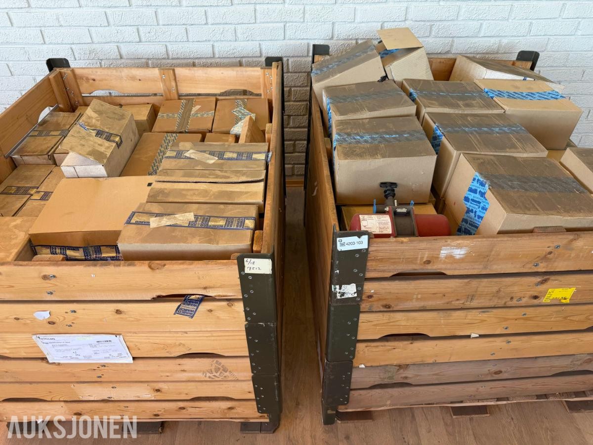 120+ stk WABCO ventilenheter med tank/reservoar – industri / trykkluft