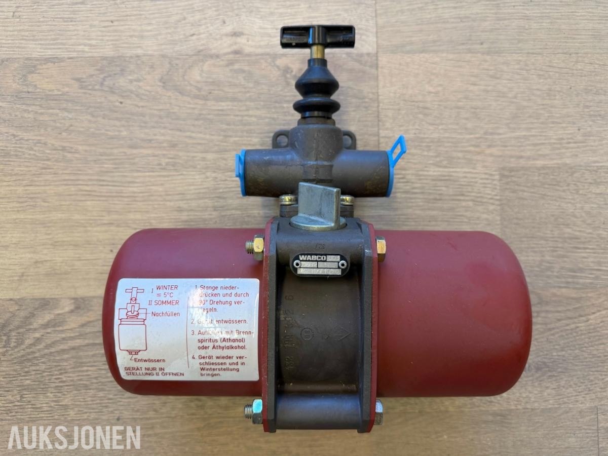 120+ stk WABCO ventilenheter med tank/reservoar – industri / trykkluft