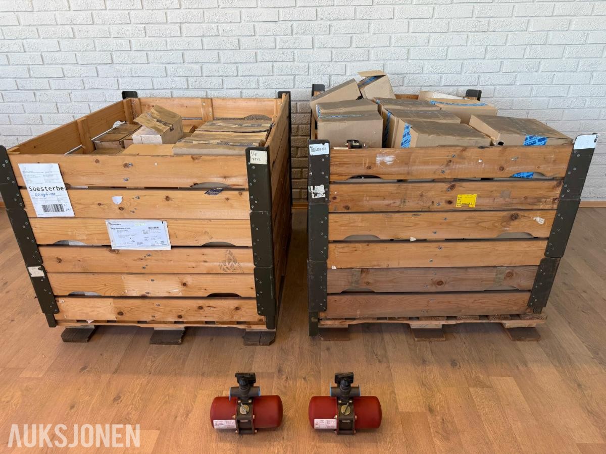 120+ stk WABCO ventilenheter med tank/reservoar – industri / trykkluft