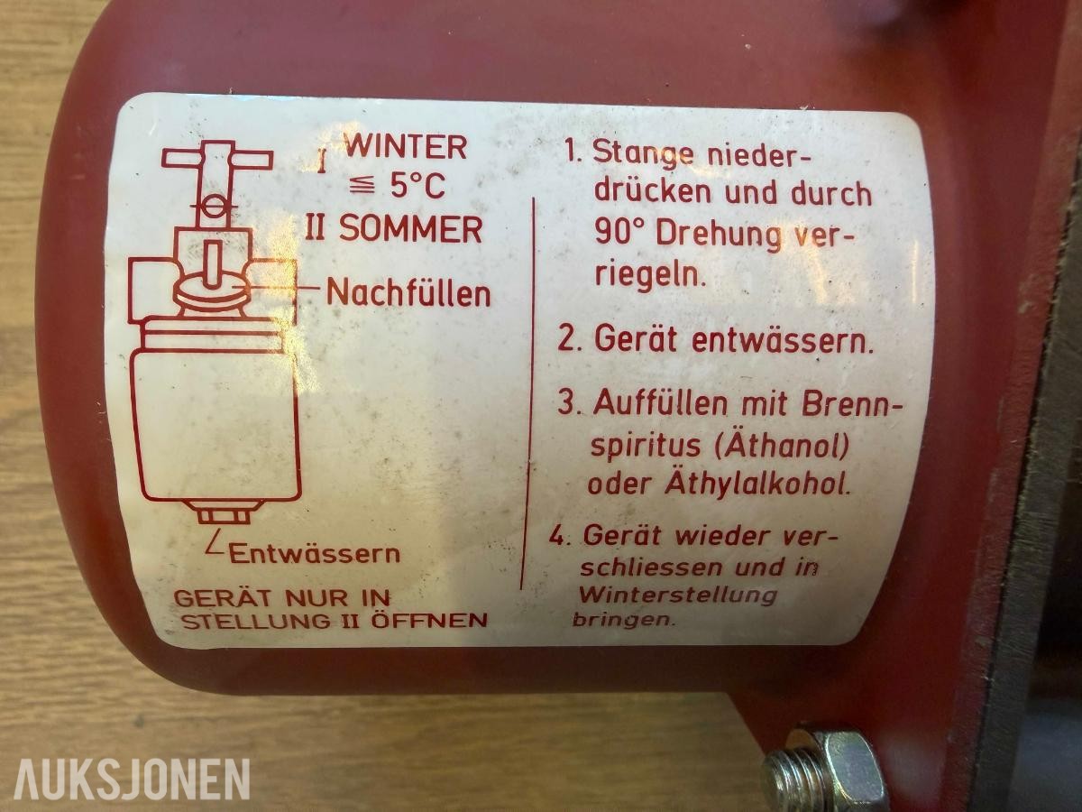 120+ stk WABCO ventilenheter med tank/reservoar – industri / trykkluft