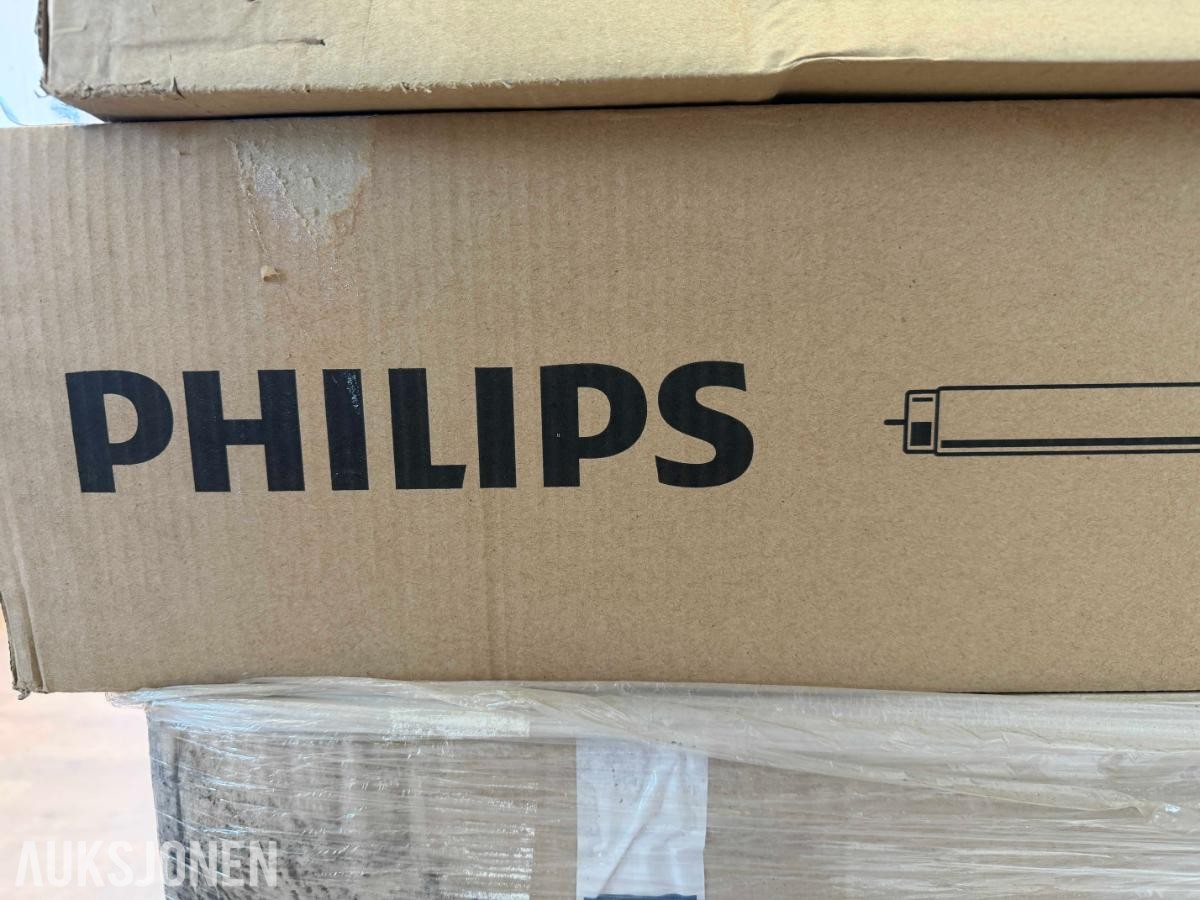 1500 x Lysrør og tilbehør: Philips, Nordeon, Osram