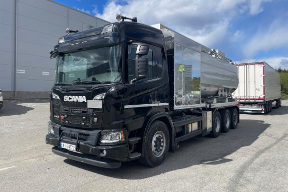 2025 Scania G 500 XT 8 x4 Rigual Slamsuger/Spyle Bil - ADR 