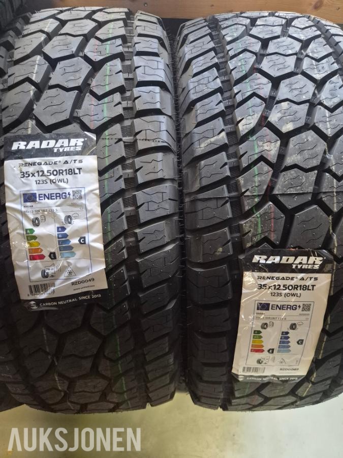 2023 4 Stk Radar Renegade A/T5 35x12,50R18 123s (owl)