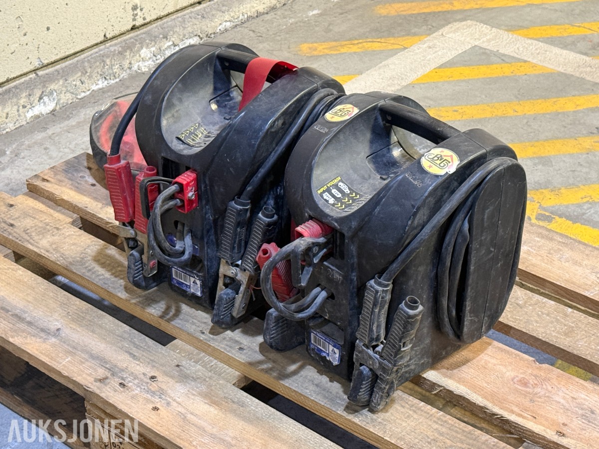 2 stk EXIDE Start Booster 12V/24V