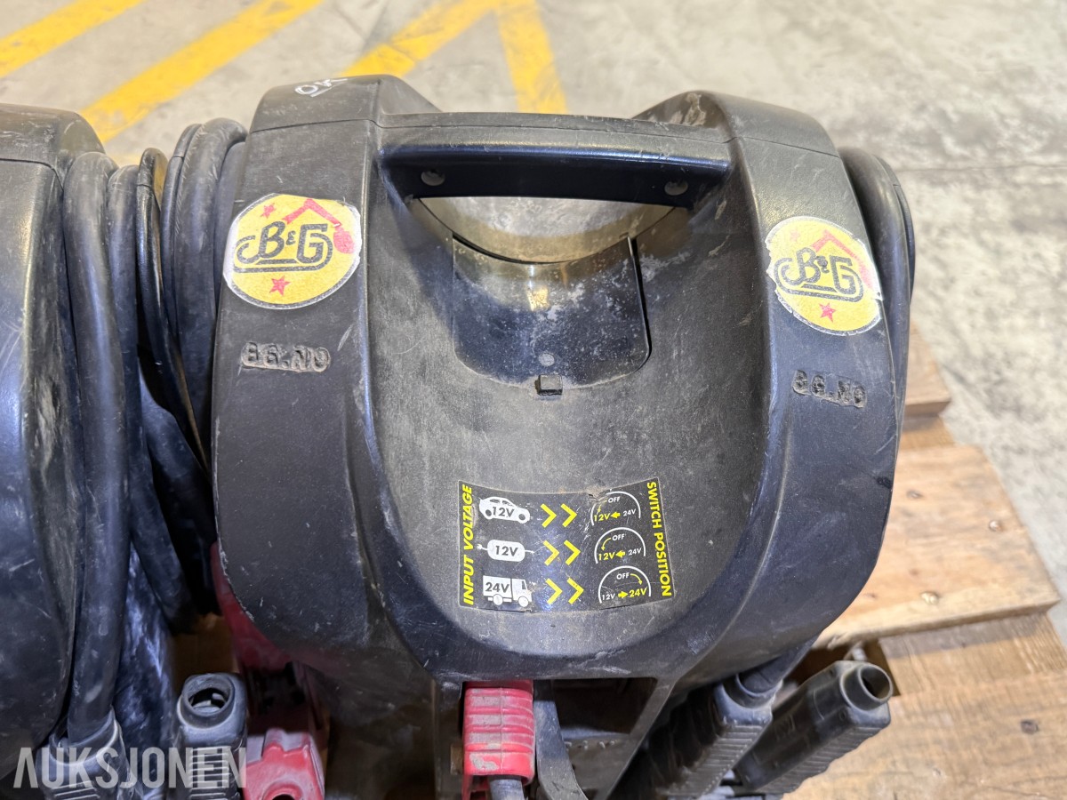 2 stk EXIDE Start Booster 12V/24V