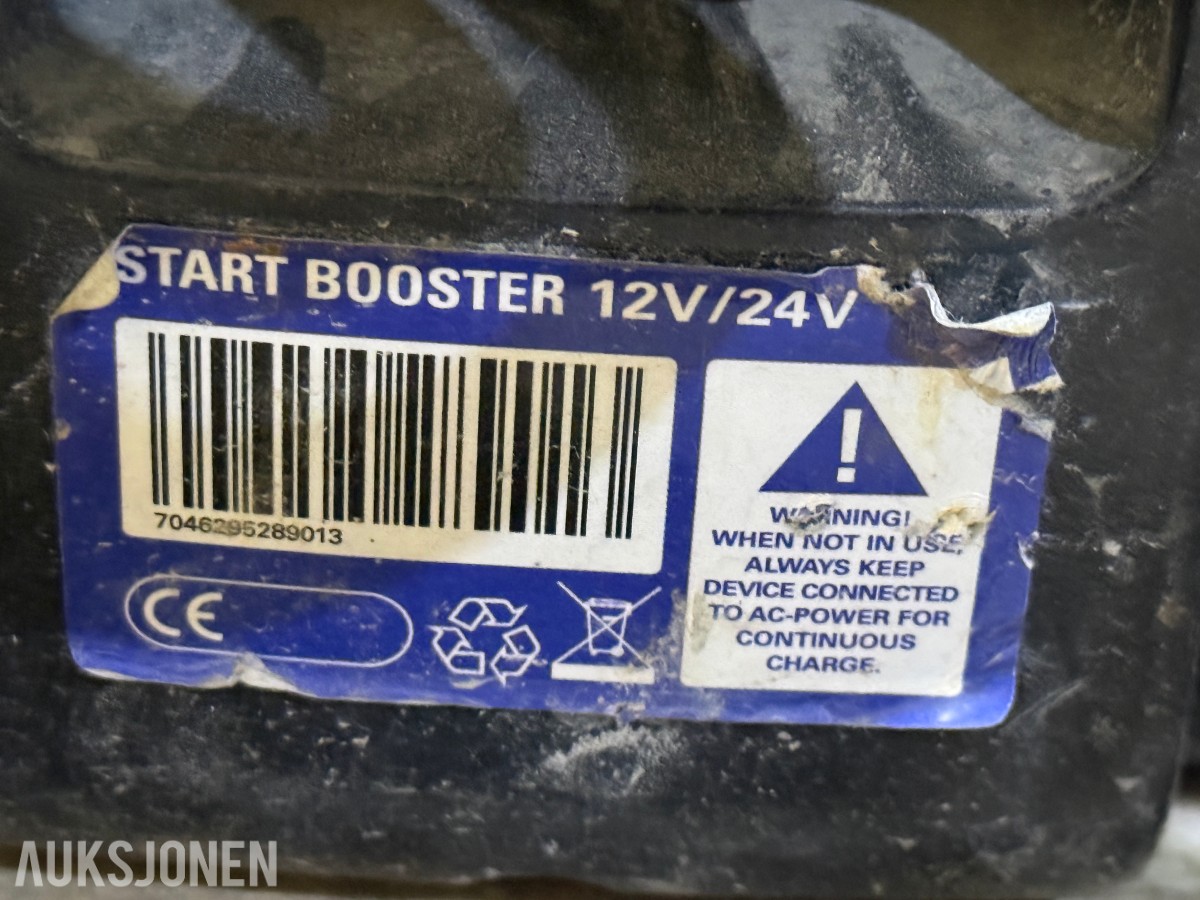 2 stk EXIDE Start Booster 12V/24V