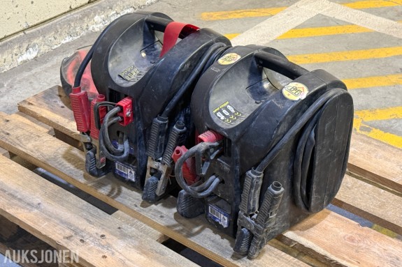 2 stk EXIDE Start Booster 12V/24V