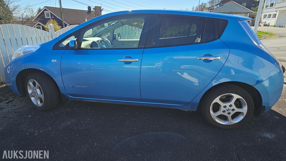 2012 Nissan Leaf - versjon 1, 110895km, Cruisekontroll, Ryggekamera