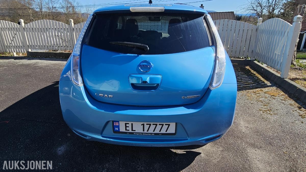 2012 Nissan Leaf - versjon 1, 110895km, Cruisekontroll, Ryggekamera