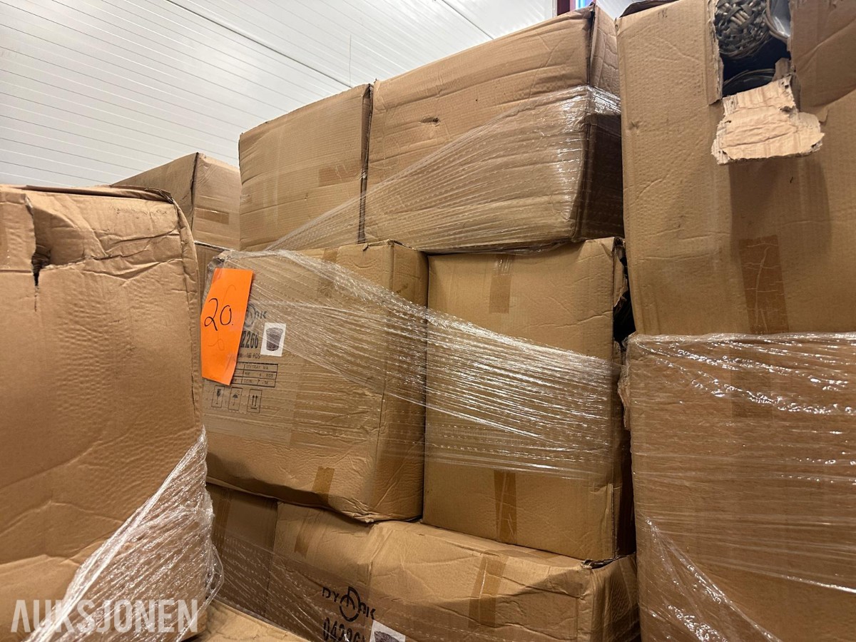1800 stk blomsterpotter – stort parti – klar for videresalg