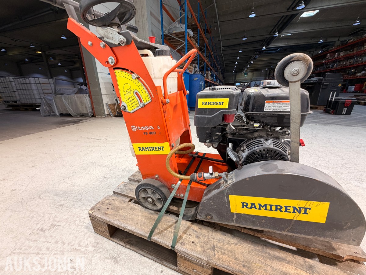 Husqvarna – proff gulvsag / asfaltkutter FS400LV