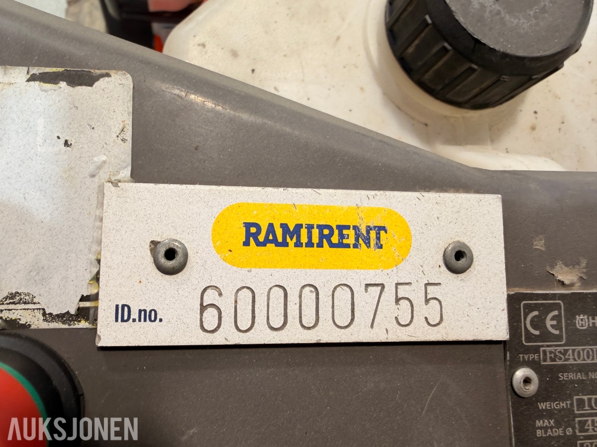 Husqvarna – proff gulvsag / asfaltkutter FS400LV