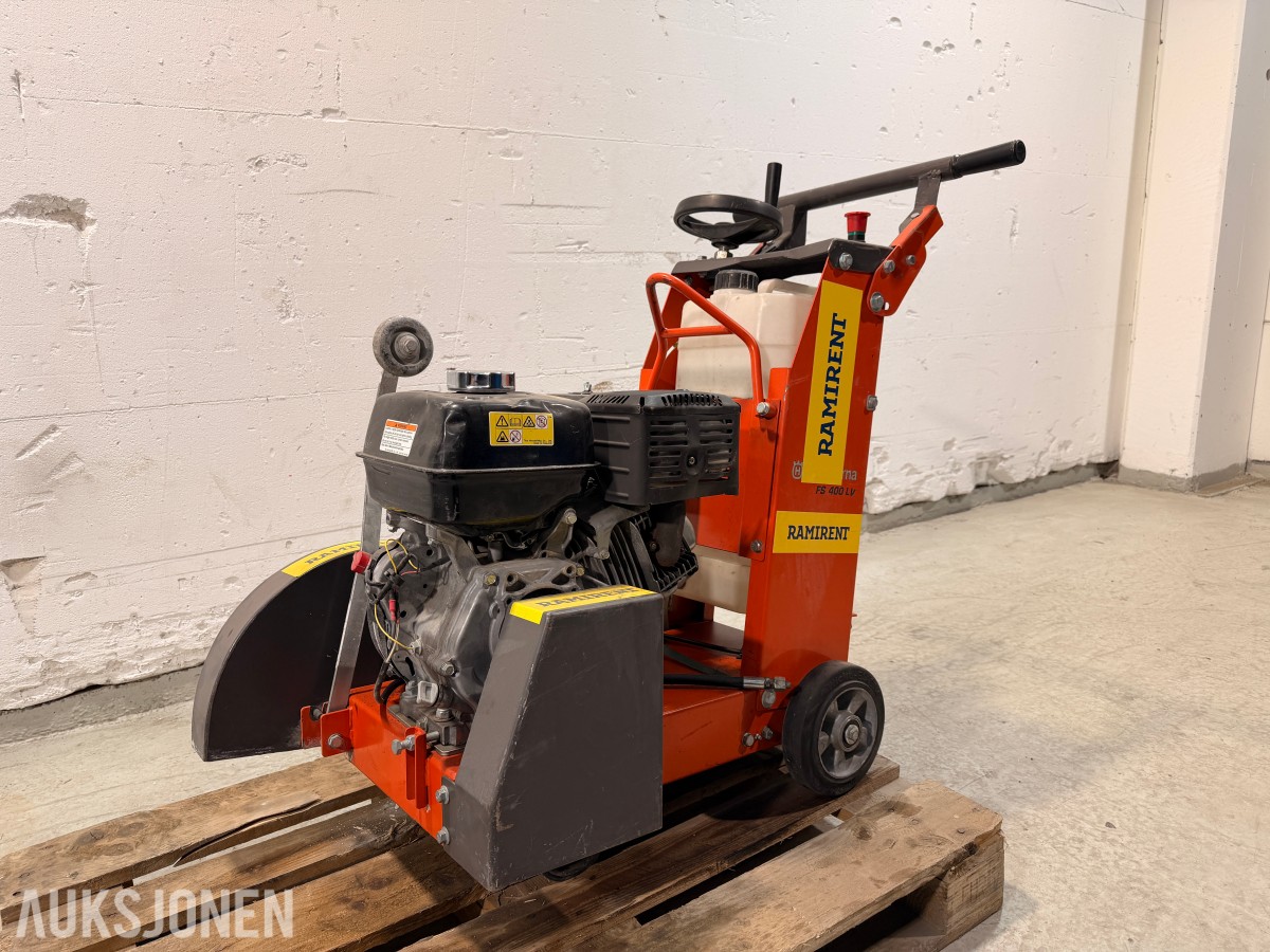 Husqvarna FS400LV gulvsag – asfalt/betongkutter 