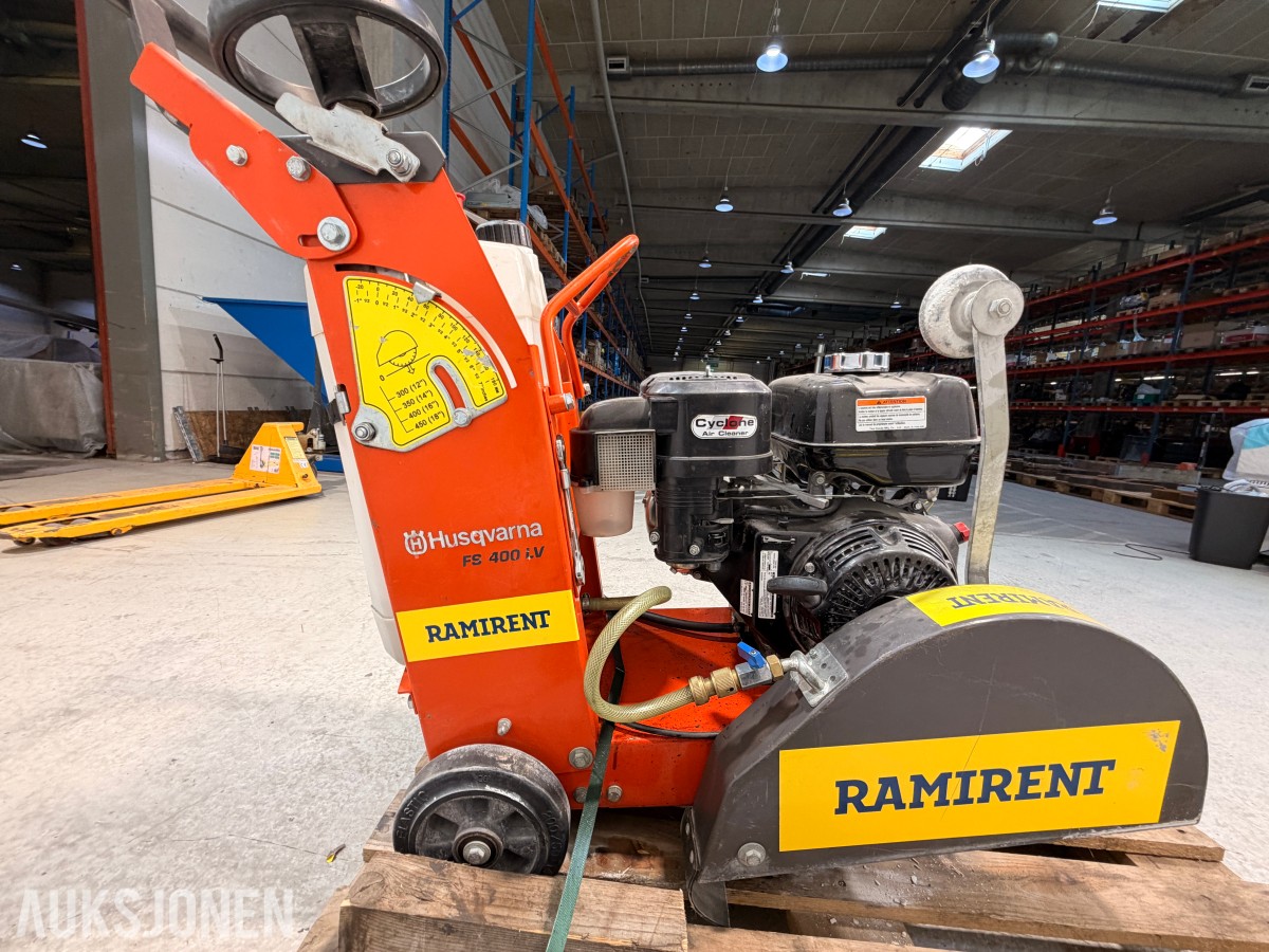 Husqvarna FS400LV gulvsag – asfalt/betongkutter 