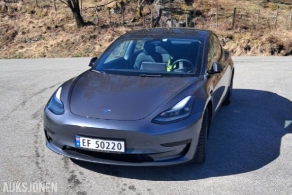 2023 Tesla Model 3 RWD, 64000km, Automat, Cruisekontroll, Hengerfeste, Ryggekamera, Skinninteriør, S+V dekk  