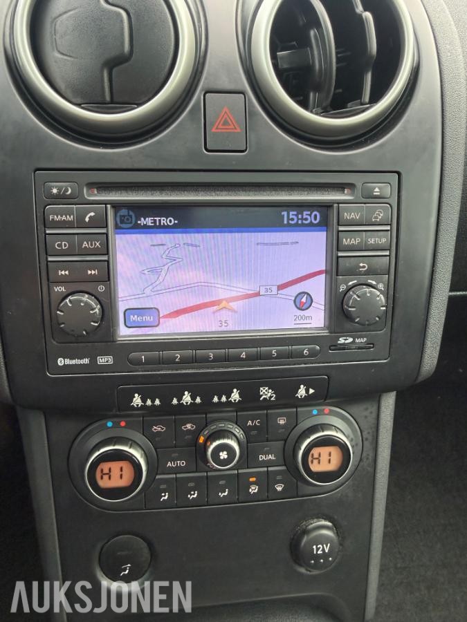 2009 Nissan Qashqai 1.5-106 D/Euok2028/Service/Rreim/Navi/R.kamera/Mvarmer++, 227519km