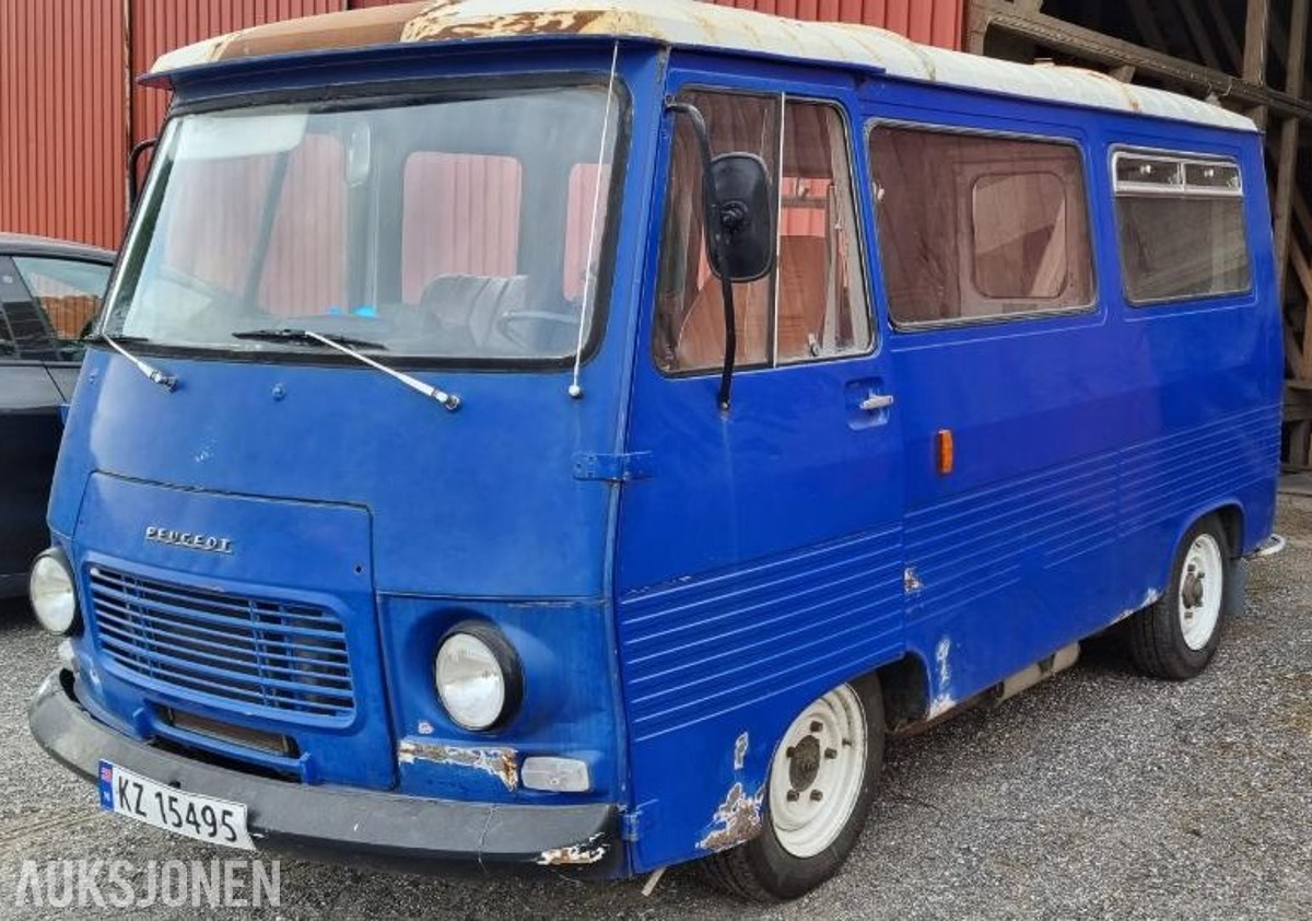 1972 Peugeot J7, 35000km - Prosjekt