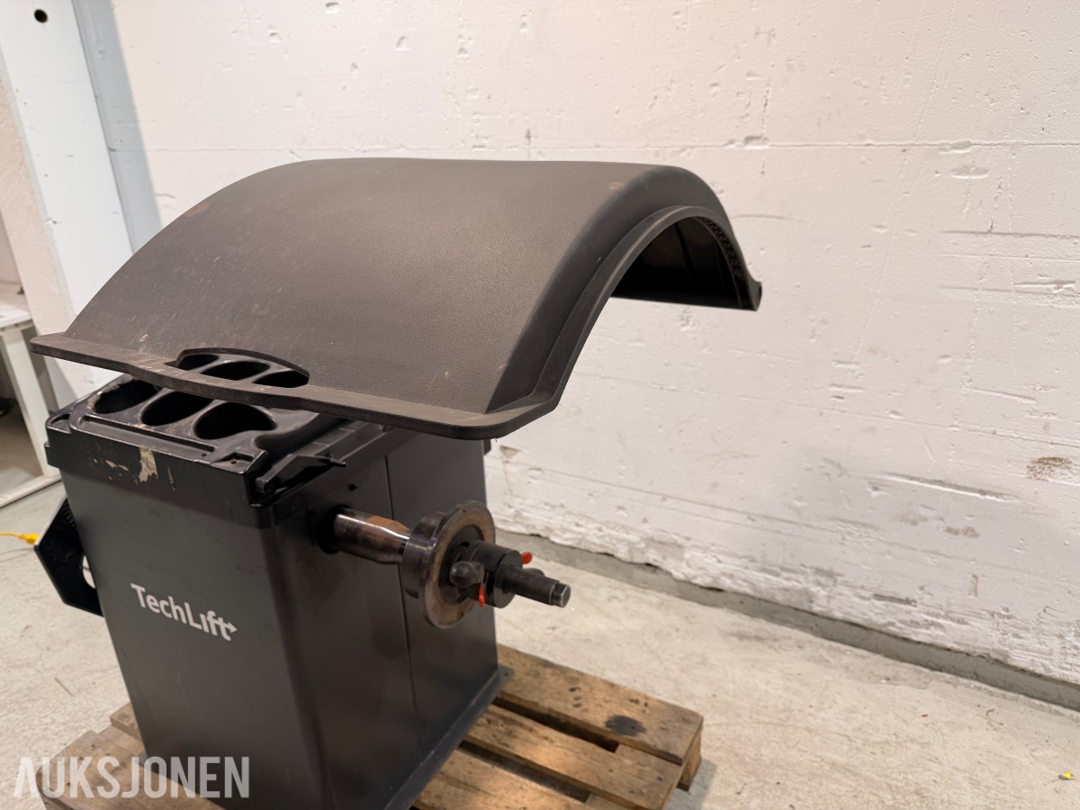 2021 TechLift 901 hjulbalanseringsmaskin + tilbehør