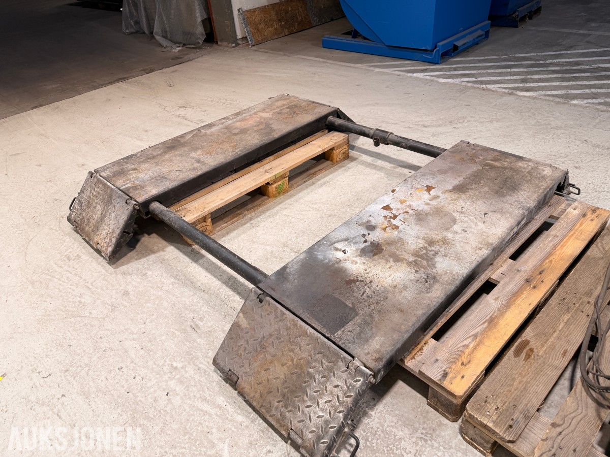 2021 TechLift Sakseløfter /Løftebukk for kjøretøy 3000 kg, lavprofil