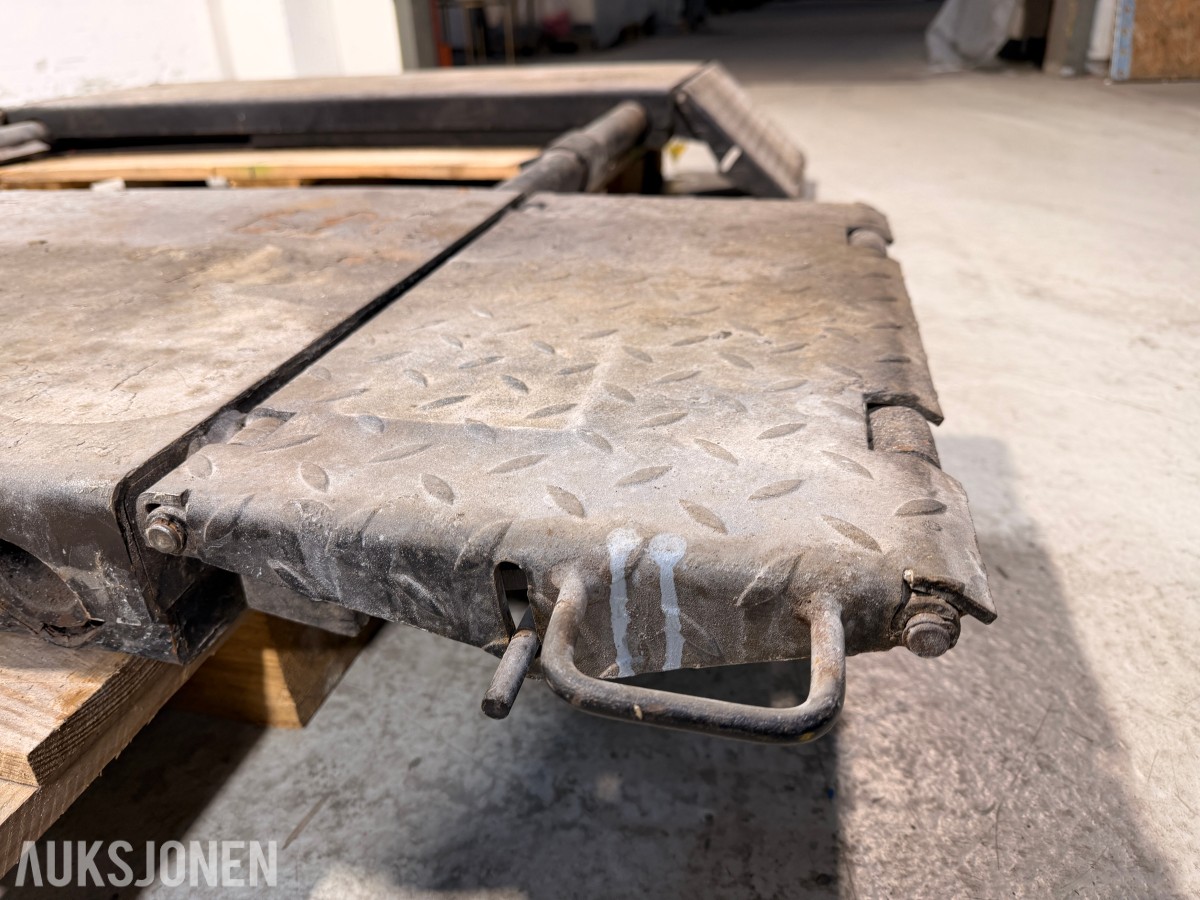2021 TechLift Sakseløfter /Løftebukk for kjøretøy 3000 kg, lavprofil