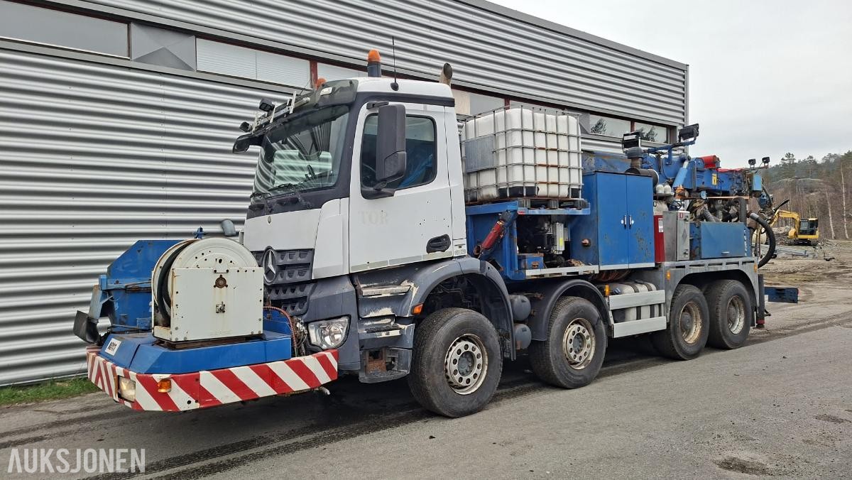 2015 Mercedes-Benz Arocs - med Meyco Roadrunner betongspruterigg 
