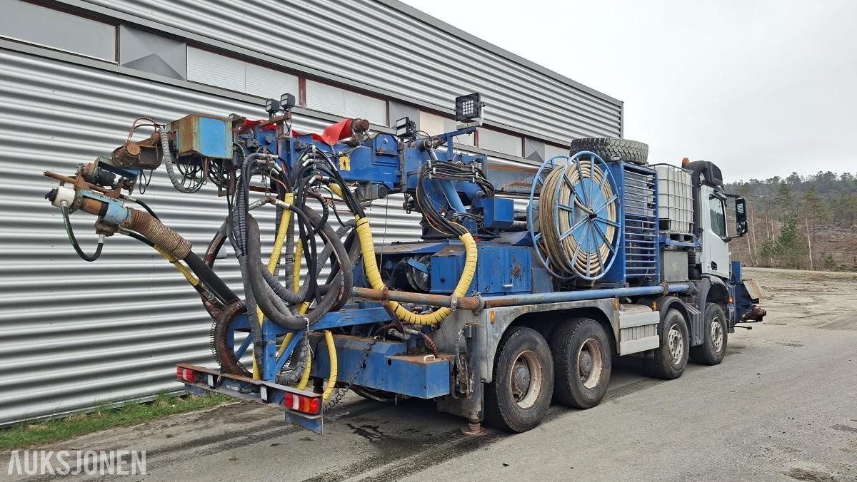 2015 Mercedes-Benz Arocs - med Meyco Roadrunner betongspruterigg 