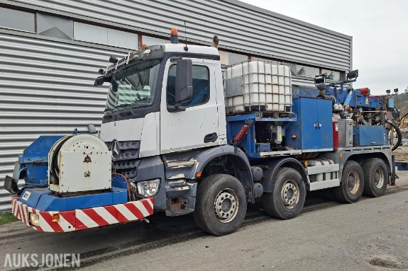 2015 Mercedes-Benz Arocs - med Meyco Roadrunner betongspruterigg 