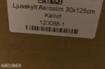 ny - LED lyskasse 125x30x8 cm Aeroslim