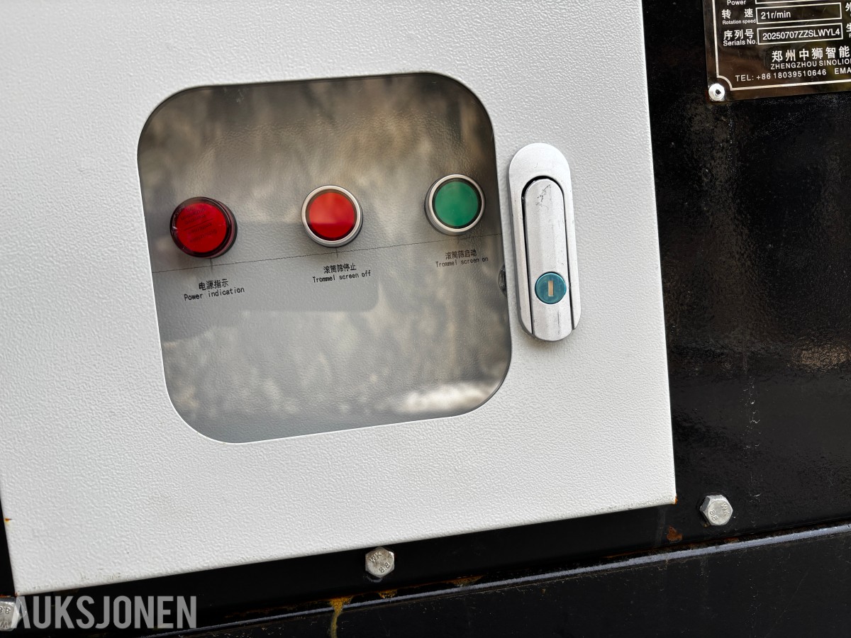 2025 Mobil trommelsikt / trommelscreener - MTS0818 - Repobjekt
