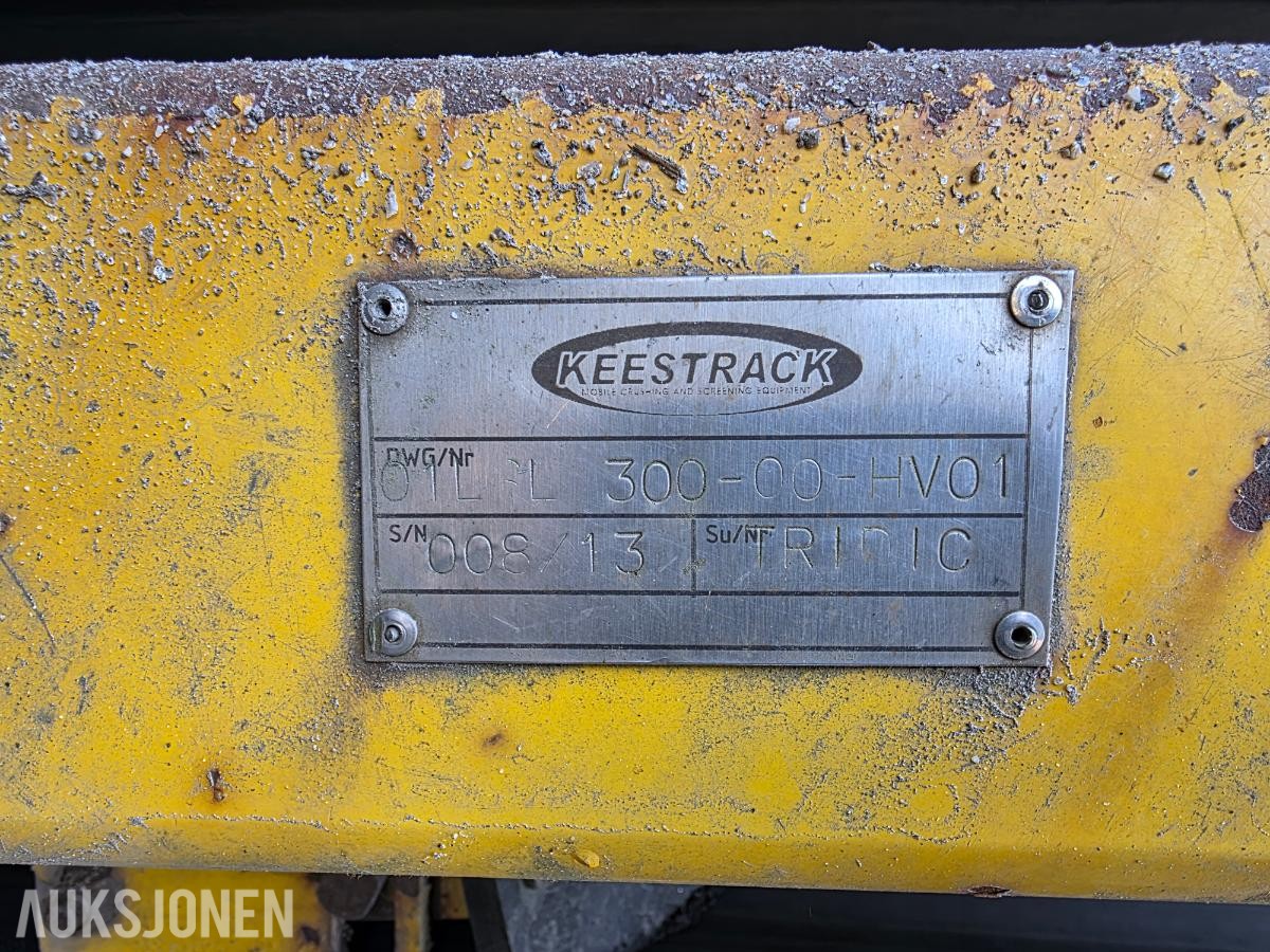 2013 Keestrack Frontier sorteringsverk – beltegående
