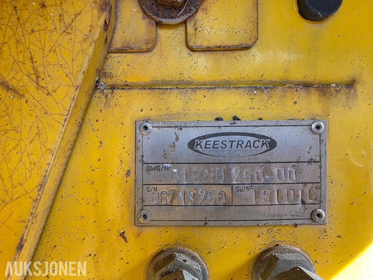 2013 Keestrack Frontier sorteringsverk – beltegående